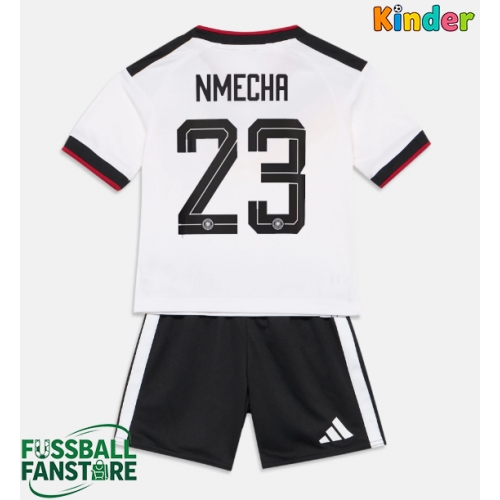 Deutschland Felix Nmecha #23 Replik Heimtrikot Kinder WM 2026 Kurzarm (+ Kurze Hosen)